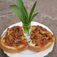 Téli fülőkés pirítós kenyér